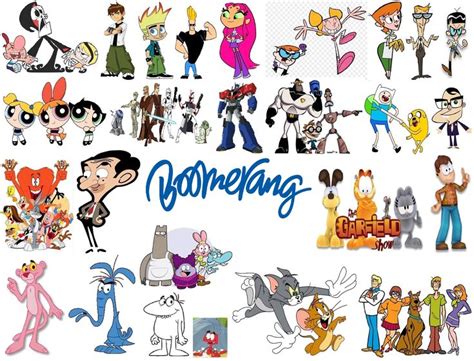 The Boomerang Nostalgia Characters | Boomerang cartoon network ...