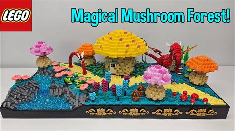 LEGO "Magical Mushroom Forest" | Fantasy Style MOC | in 4K! | with ...