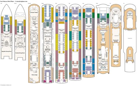 Ruby Princess Floor Plan - floorplans.click