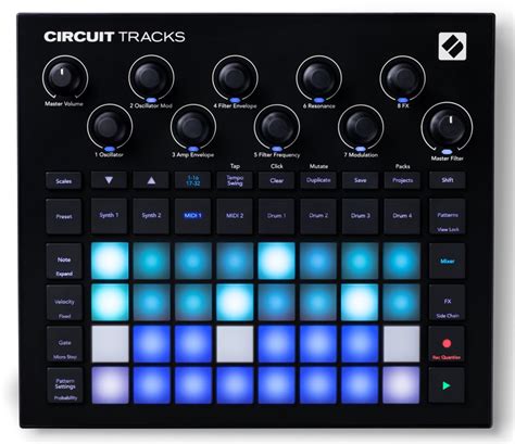 Novation Circuit Tracks Adds MIDI Tracks, Audio In, Analog Sync And ...