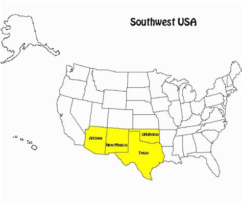 Southwest-USA-map | Parks & Travel Magazine