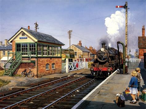 Steam Memories: Malcolm Root and his railway art