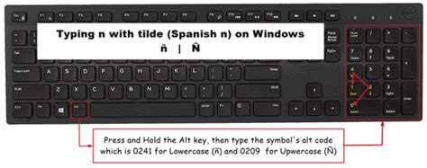 How to type Spanish n with a tilde (ñ) on Keyboard (+ Alt Code) - How ...