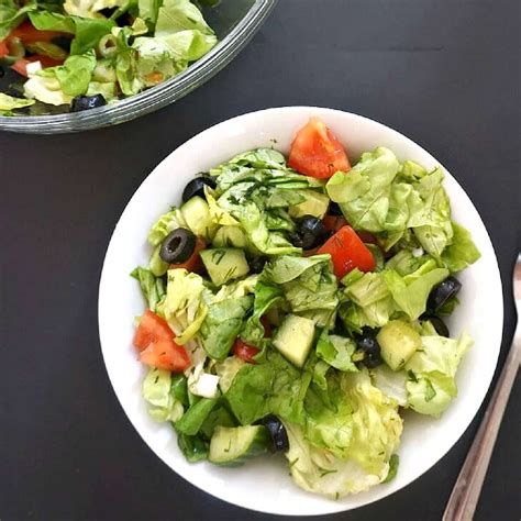 Simple Green Salad - My Gorgeous Recipes Salads