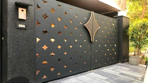 Modern Front Gate Design, Home Gate Design, Gate Designs Modern, Gate ...