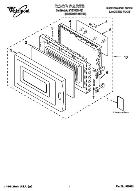 Whirlpool Parts: Whirlpool Parts Microwave