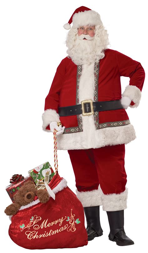 Deluxe Santa Claus Set Adult Costume