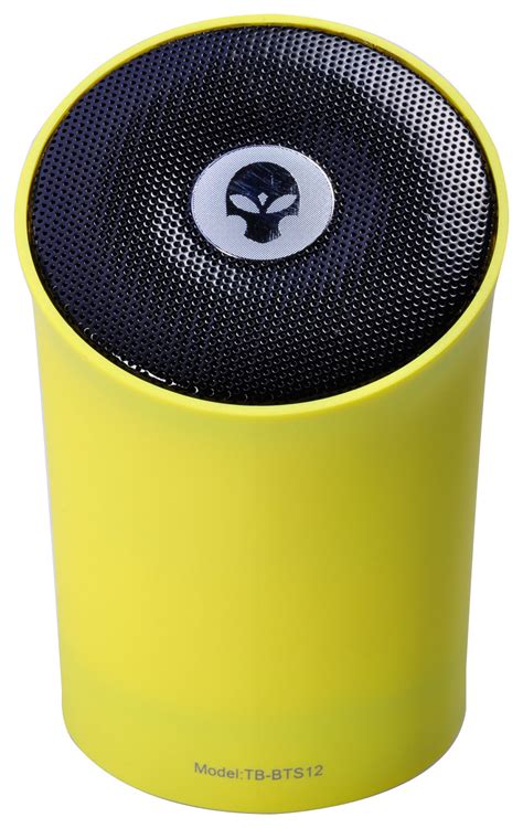 Best Buy: Tosa Cone Bluetooth Speaker Yellow 000TOCOY