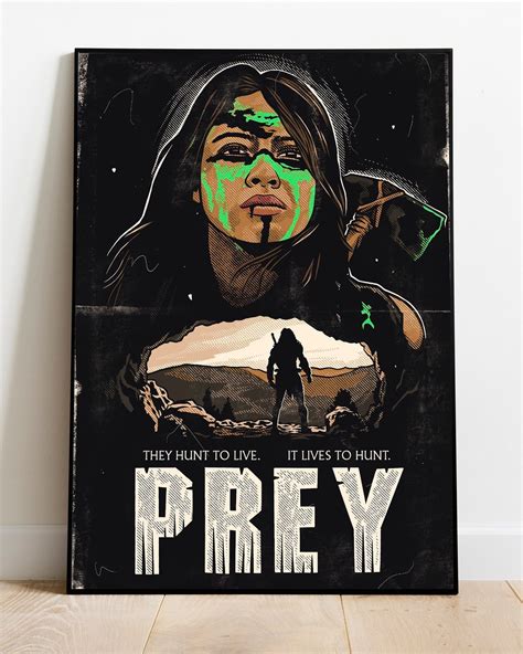 PREY Inspired Movie Poster hand Signed - Etsy