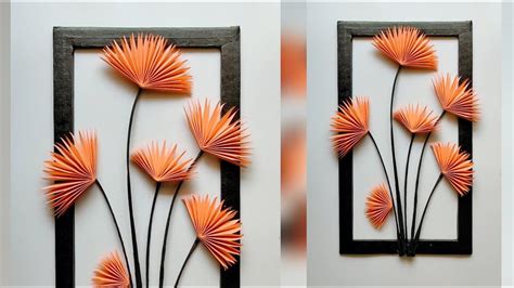 DIY Beautiful Wall Hanging || Room Decor Idea || Easy Paper Craft | Diy ...