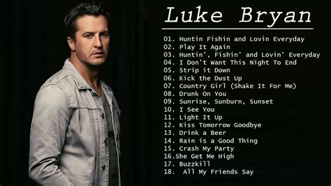 Luke Bryan Top Hits Playlist 2020 - Luke Bryan Best Songs - YouTube