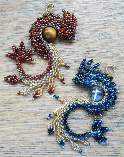 Amazing Beaded Dragon Jewelry Tutorials / The Beading Gem