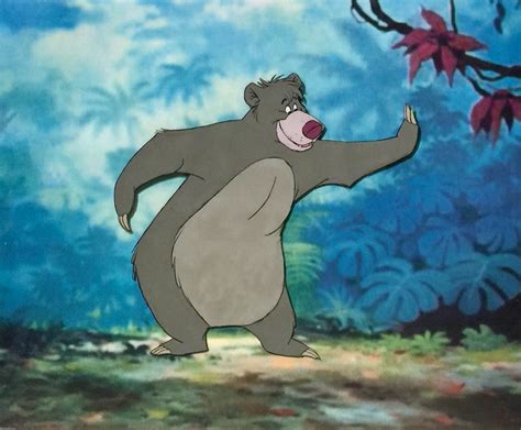 Animation Collection: Original Production Animation Cel of Baloo The ...