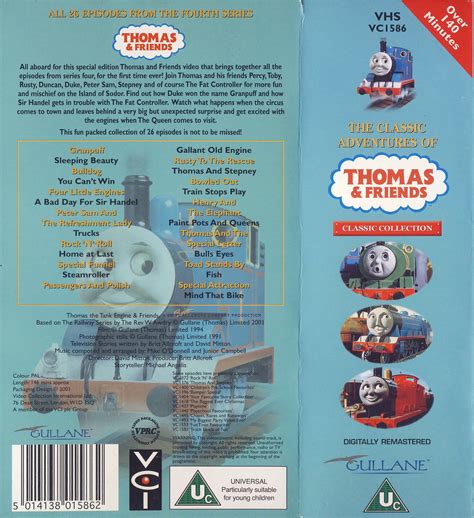 Thomas The Tank Engine And Friends Vhs Dvd