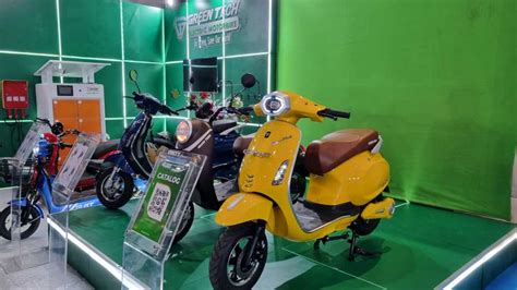 Motor Listrik Murah Greentech Rilis di PEVS 2023, Cuma Rp8 Jutaan!