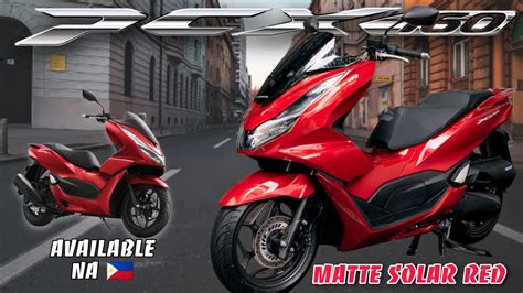 Pinaka Inaabangan Matte Red at Black New 2023 Honda PCX 160 ABS at ...