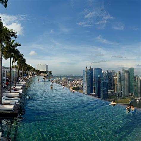 Marina Bay Sands Hotel Singapore Pool