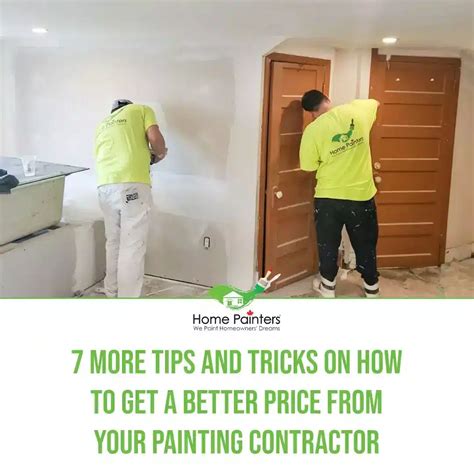 7 Tips on How to Get a Better Price from Your Painting Contractor