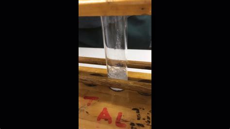 Experiment 1 Sodium Carbonate + Water - YouTube