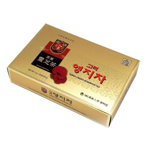 Trà nấm linh chi Korea Lingshi Mushroom Tea (3 gram x 100 gói ...