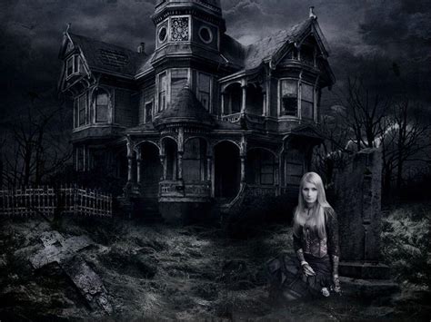 Haunted House Desktop Wallpapers - Wallpaper Cave