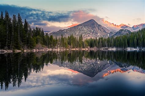 Bear Lake Reflection At Rocky Mountain National Park 4k Wallpaper,HD ...