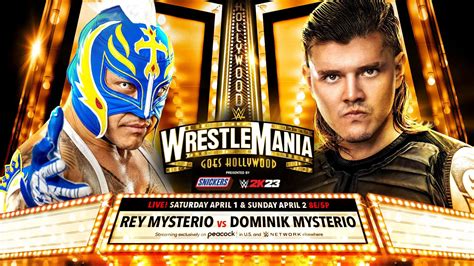 Rey Mysterio Agrees to Face Dominik at WWE WrestleMania 39