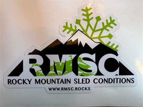 Stickers/Decals Shipping Included - Rocky Mountain Sled Conditions