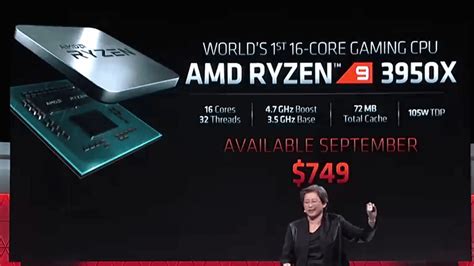 16コア/32スレッドのAMD Ryzen第3世代CPU「Ryzen 9 3950X」のベンチマークが登場、マルチコアパフォーマンスは世界最高 ...