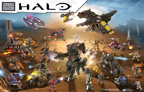 Halo Mega Bloks Summer 2013 Sets Poster Photo Revealed - Halo Toy News