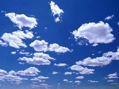 Blue Sky With Clouds Wallpapers - Wallpaper Cave