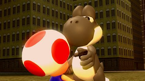 Image - Supermariologan s black yoshi and toad by icepony64-d7gdrs9.jpg ...