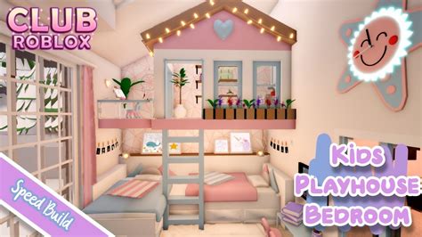 Kids Playhouse Bedroom 🧸 || Speed Build || Club Roblox - YouTube