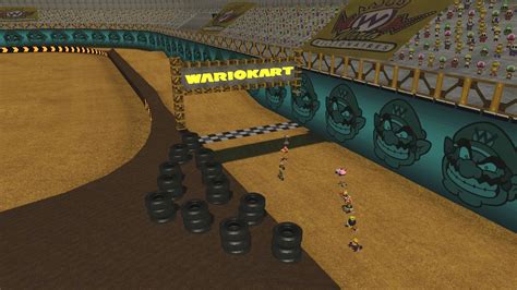 Improved N64 Wario Stadium [Mario Kart 8 Deluxe] [Mods]