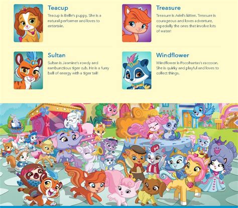 http://characters.disney.com/palace-pets/characters | Palace pets, Pets ...