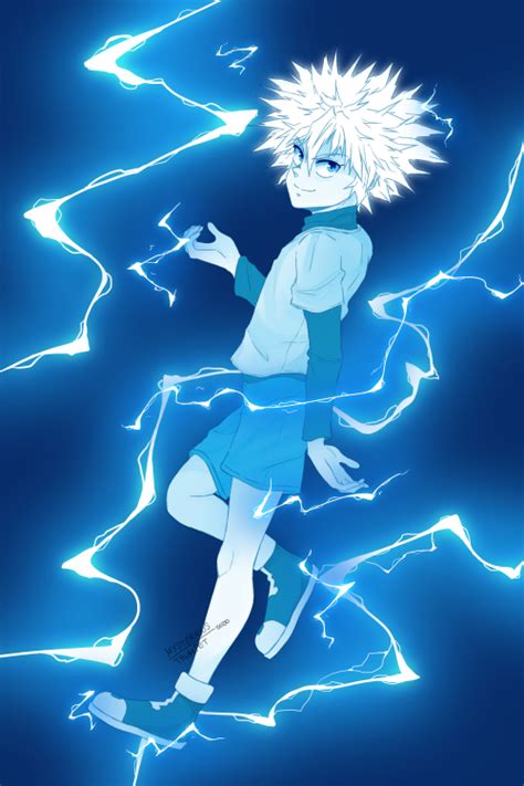 Killua Fanart Godspeed Add interesting content and earn coins