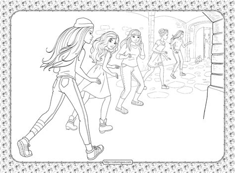 Barbie Princess Adventure Coloring Pages 25