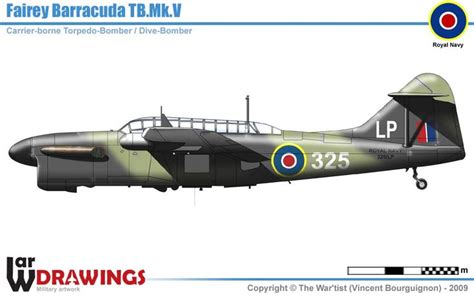 Fairey Barracuda Mk.V | Royal navy aircraft carriers, Wwii fighter ...