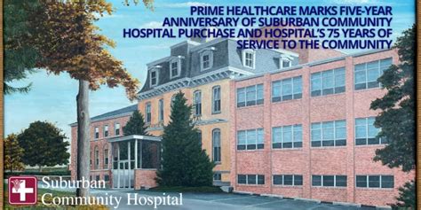 Prime Healthcare Marks Five-Year Anniversary of Suburban Community ...