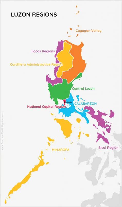 Major Island Divisions: Luzon Island Group | Discover the Philippines