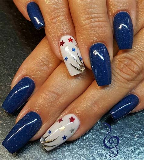 10 Funky and Fun 4th Of July Nail Designs - crazyforus