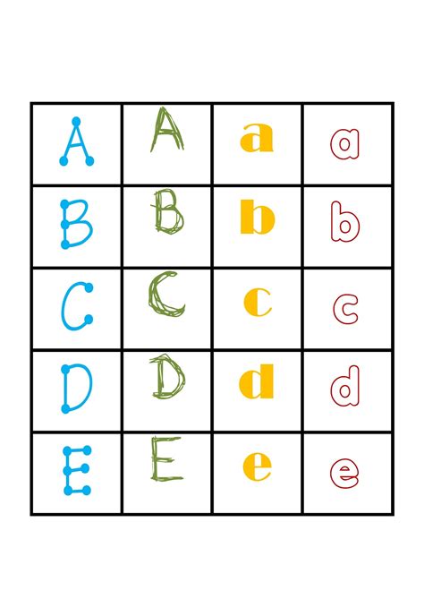 I,Teacher: Printable Alphabet Games: Memory Letter Tiles