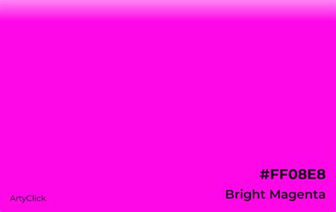 Bright Magenta Color | ArtyClick