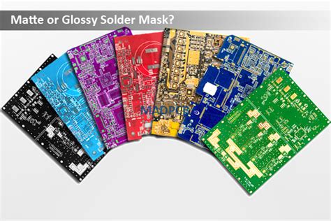 Glossy or Matte Solder Mask in PCB Fabrication & Assembly? -MADPCB