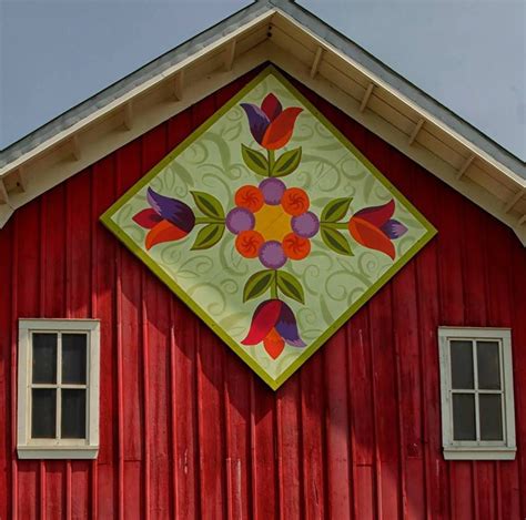 My favorite barn quilt! University of Minnesota Landscape Arboretum ...