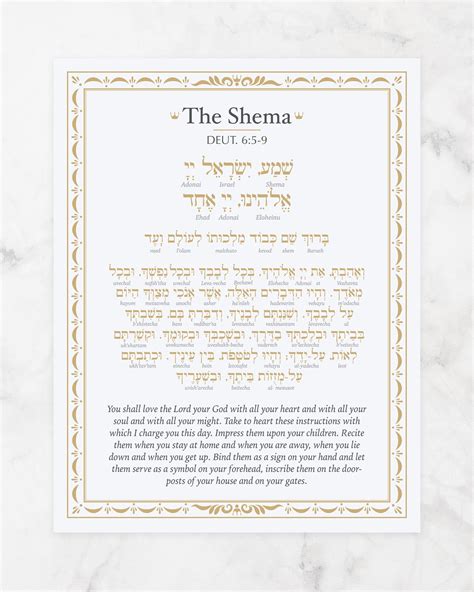 Printable Shema Prayer Pdf