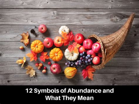 15 Symbols of Abundance