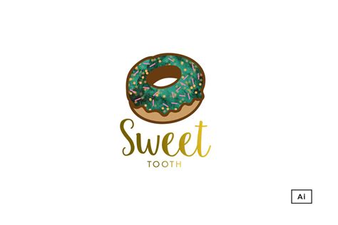 Sweet Tooth Logo Template | Branding & Logo Templates ~ Creative Market