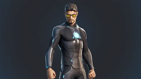 1366x768 Resolution Tony Stark Iron Man Skin Fortnite 1366x768 ...