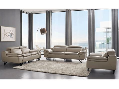 Modern Leather Sofa Sets | Baci Living Room